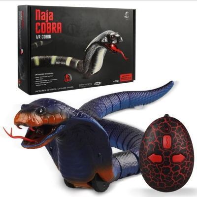 Novelty Remote Control Snake Rattlesnake Animal Trick Terrifying Mischief Toy - Image 7