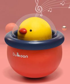 Little Cute Chicken Tumbler Music Bells Infants Educational Early Education Baby Rattle Toys