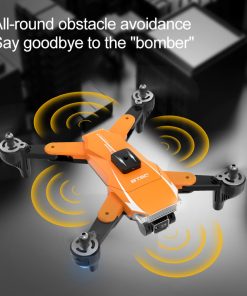 Alternative view of English Version JS18 Obstacle Avoidance UAV Aerial Photography Folding Remote Control