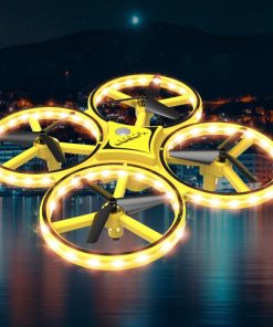 Alternative view of Watch Induction Four-axis Drone Remote Control Suspension Toys