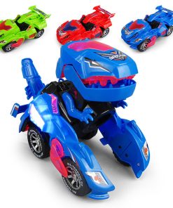 Hot Toys Deformation Dinosaur Toys Children's Light Music Electric Universal Toy Car