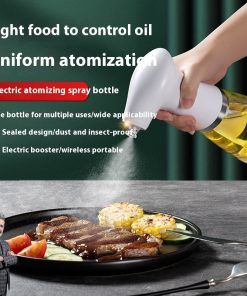 Oil Dispenser Barbecue Edible Spray Electric Fuel Injector