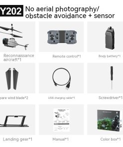 Alternative view of Heifeng Reconnaissance UAV Induction Obstacle Avoidance Helicopter