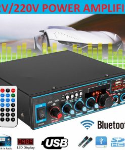 Alternative view of Recording Bluetooth Function Home Car Dual-purpose Power Amplifier