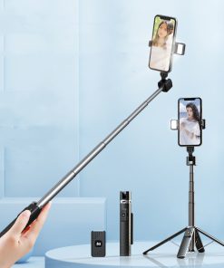 Alternative view of Quadrupod Double Fill Light Mobile Phone Bluetooth Selfie Stick