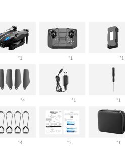 Alternative view of Mini Three-sided Obstacle Avoidance Drone 4K Aerial HD Dual Camera