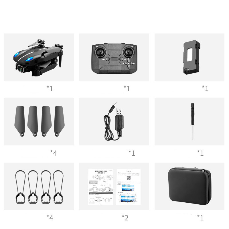 Mini Three-sided Obstacle Avoidance Drone 4K Aerial HD Dual Camera - Image 2