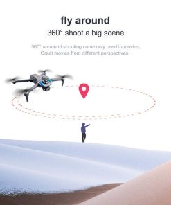 Alternative view of K911 Max Drone 360 Degree Laser Obstacle Avoidance GPS HD Aerial Photography 8K