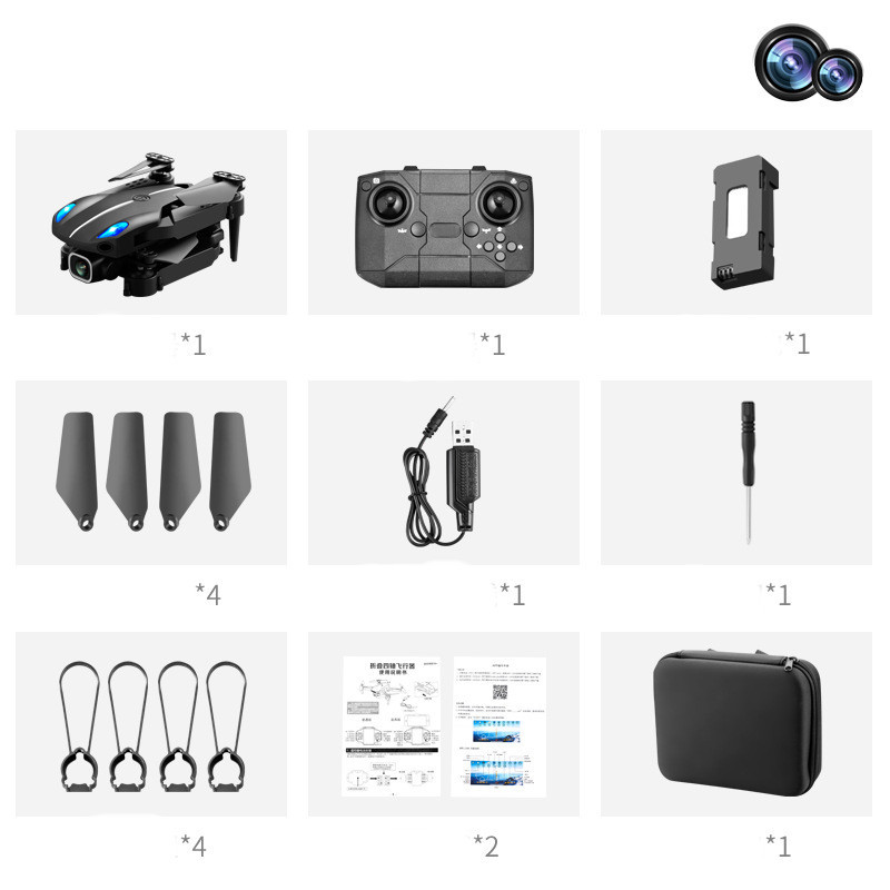 Mini Three-sided Obstacle Avoidance Drone 4K Aerial HD Dual Camera - Image 6