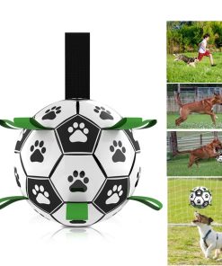 Hond Speelgoed Interactieve Huisdier Voetbal Speelgoed Met Grab Tabs Hond Outdoor Training Voetbal Huisdier Beet Kauwen Ballen Voor Hond Accessoires
