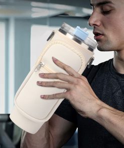 Vacuum Thermal Straw Cup Sleeve Sports Neoprene