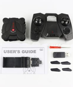 Alternative view of Drone Folding WIFI Mini Aerial Photography Aircraft Charger Remote Control Airplane Toy