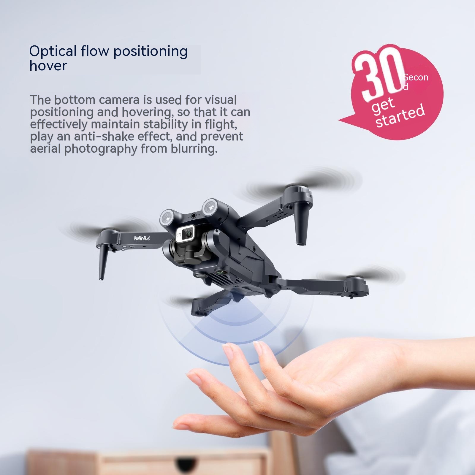 Remote Control HD Drone For Aerial Photography 4K Dual Lens - Image 2