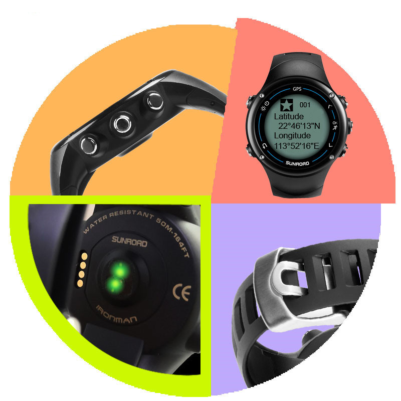 Navigation Smart Sports Watch Outdoor Heart Rate Swimming Watch - Image 2