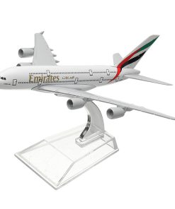 Alternative view of Civil Aviation Aircraft Model Alloy International Airbus Model Simulation Office Aircraft Model Decoration