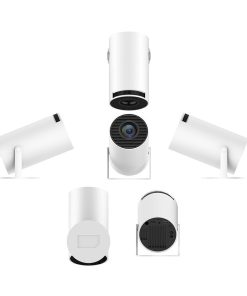 Alternative view of Portable Projector Small Straight Projector For Home Use 180 Degrees Projection Angle Automatic Focus Home Video Projector