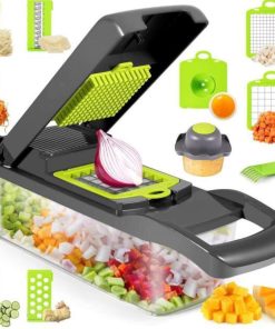 12 In 1 Manual Vegetable Chopper Kitchen Gadgets Food Chopper Onion Cutter Vegetable Slicer