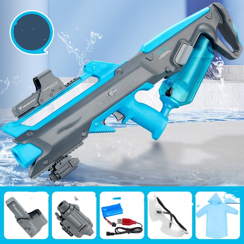 Electric Continuous Water Gun For Children's Water Spray - Image 4