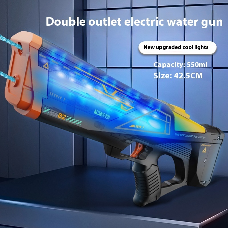 Electric Water Gun Automatic Continuous Laser Large Capacity Water Toy - Image 7