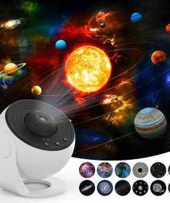 Night Light Galaxy Projector Starry Sky Projector 360 Rotate Planetarium Lamp For Kids Bedroom Valentines Day Gift Wedding Deco