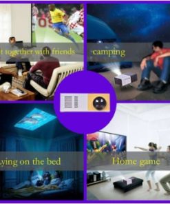 Portable Projector 3D Hd Led Home Theater Cinema HDMI-compatible Usb Audio Projector Yg300 Mini Projector