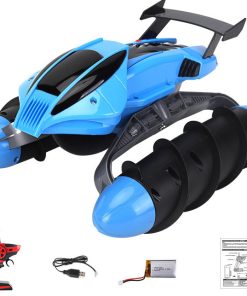 Waterproof Amphibious Wireless Remote Control Electric Speedboat
