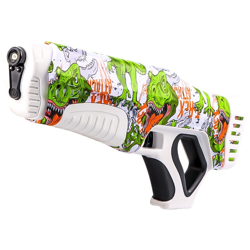 Dinosaur Electric Water Gun Waterproof Automatic Water-absorbing Water-playing Toy - Image 5