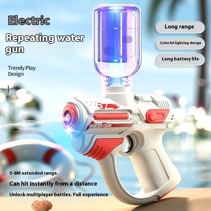 Electric Water Gun Toy Full-automatic Large Capacity Beach Water Playing Toy - Image 8