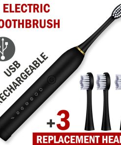 Rechargeable Electric Toothbrush Heads Brush  Toothbrushes For Adults And Kids