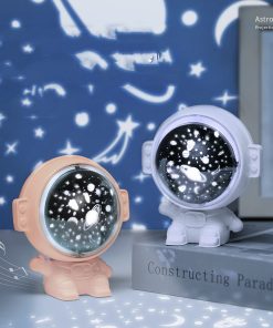 Alternative view of Galaxy Star Projector Starry Sky Night Light Astronaut Lamp Room Decr Gift Child Kids Baby Christmas Spaceman Projection