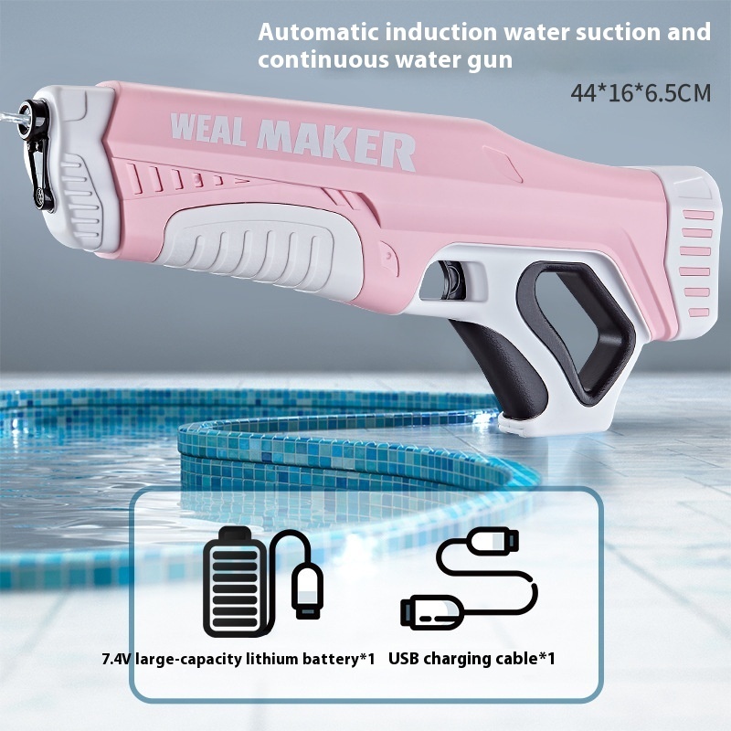 Dinosaur Electric Water Gun Waterproof Automatic Water-absorbing Water-playing Toy - Image 10