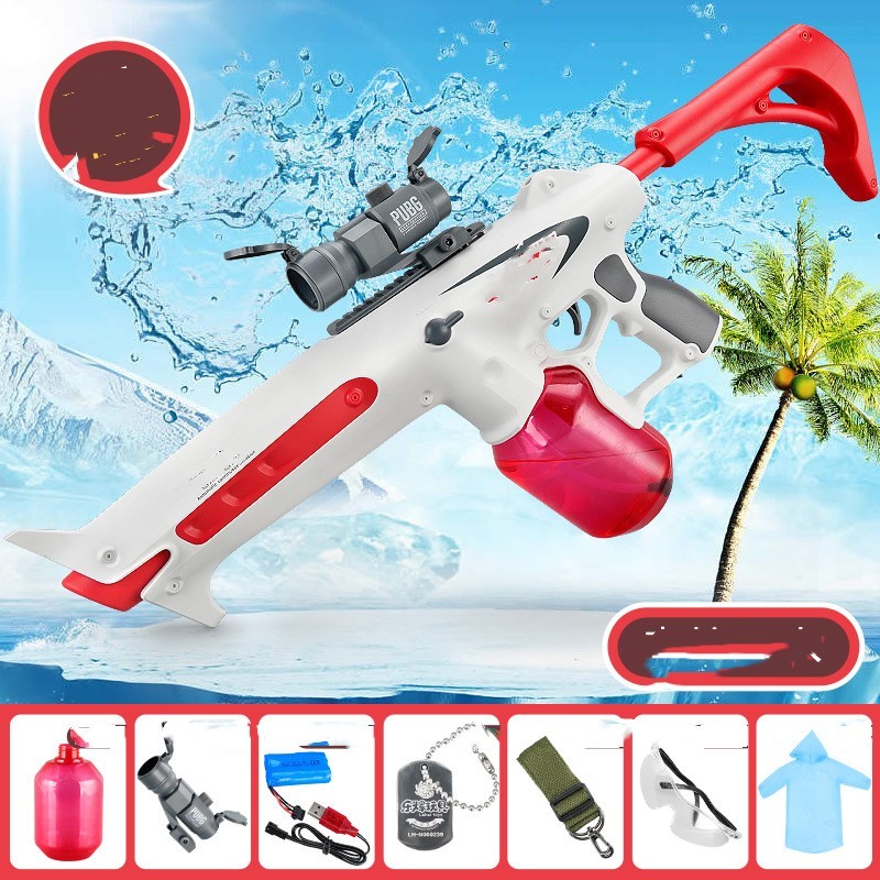 Electric Continuous Water Gun For Children's Water Spray - Image 9