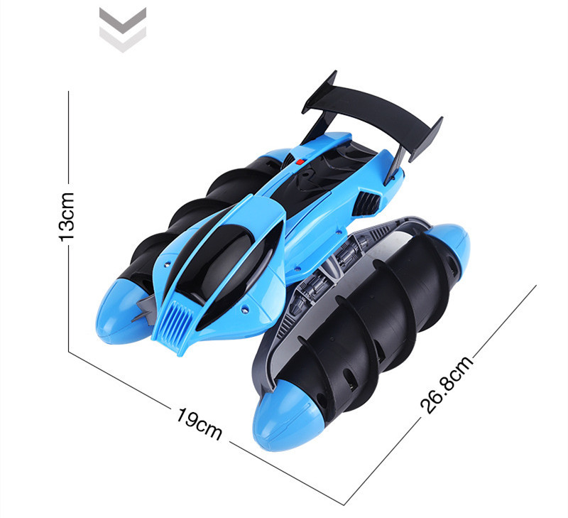 Waterproof Amphibious Wireless Remote Control Electric Speedboat - Image 9