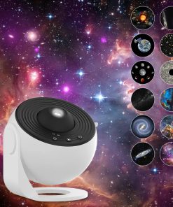 Alternative view of Night Light Galaxy Projector Starry Sky Projector 360 Rotate Planetarium Lamp For Kids Bedroom Valentines Day Gift Wedding Deco
