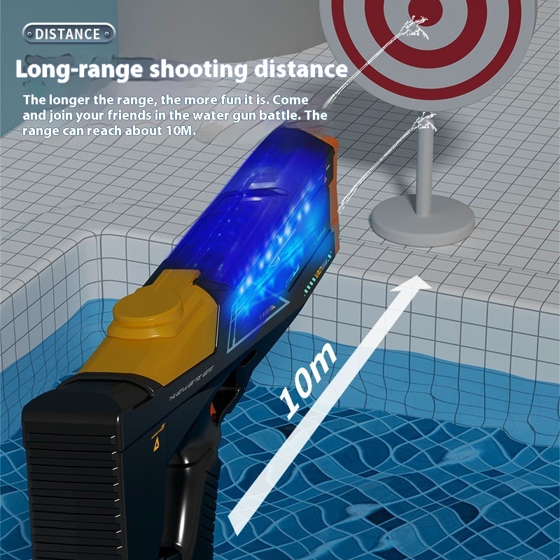 Electric Water Gun Automatic Continuous Laser Large Capacity Water Toy - Image 2