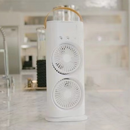 Double-ended Spray Fan Portable Humidifier Fan Air Conditioner Household Small Air Cooler Hydrocooling Portable Air Adjustment - Image 7