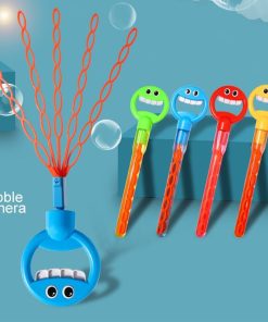Holding Bubble Machine Outdoor Toys For Boys And Girls