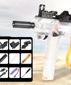 Alternative view of Uzi Electric Burst Water Gun Children's Powerful Water Gun Toy Fully Automatic Range Long Spray Outdoor Toy Water Gun