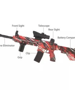 Alternative view of Electric Continuous Hair Graffiti Water Gun Toy