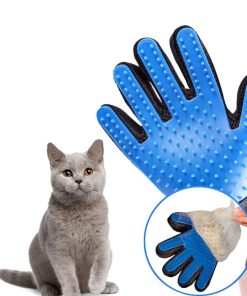 Cat Grooming Glove For Cats Wool Glove Pet Hair Deshedding Brush Comb Glove For Pet Dog Cleaning Massage Glove For Animal Sale