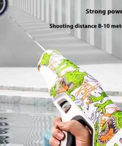 Alternative view of Dinosaur Electric Water Gun Waterproof Automatic Water-absorbing Water-playing Toy