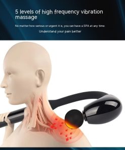 Alternative view of Multi-Function Wireless Massage Hammer Mini Massage Gun Body Massager For Neck And Shoulder Relax Back Relieve Muscle Pain Relief