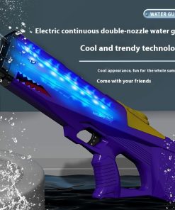 Electric Water Gun Automatic Continuous Laser Large Capacity Water Toy