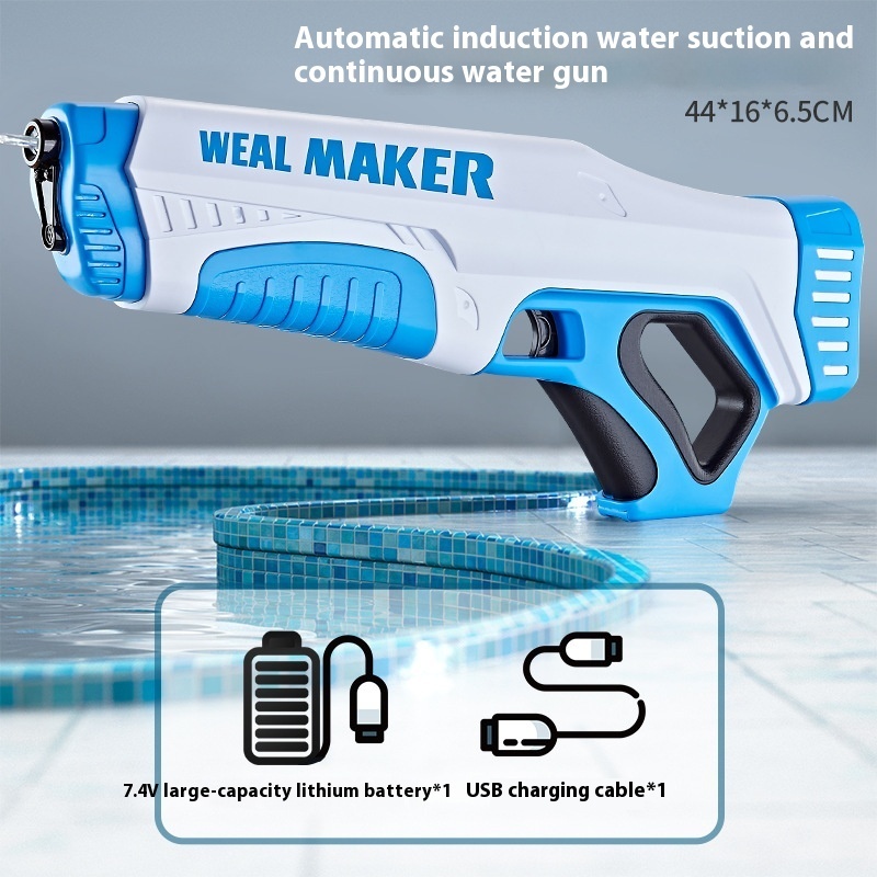 Dinosaur Electric Water Gun Waterproof Automatic Water-absorbing Water-playing Toy - Image 8