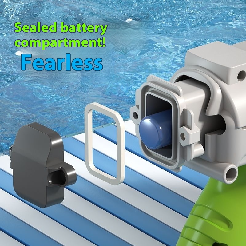 Electric Water Gun Toy Full-automatic Large Capacity Beach Water Playing Toy - Image 4