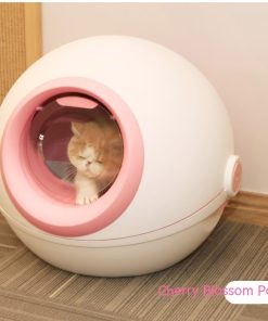 Alternative view of Fully Enclosed Litter Box Deodorant Cat Toilet