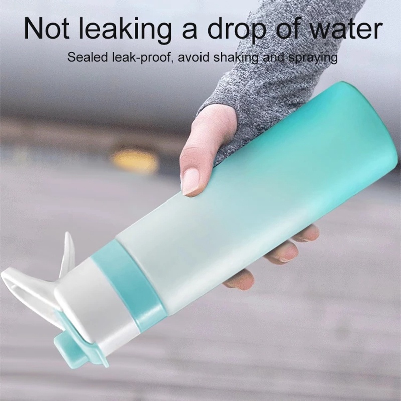 Spray Water Bottle For Girls Outdoor Sport Fitness Water Cup Large Capacity Spray Bottle Drinkware Travel Bottles Kitchen Gadgets - Image 4