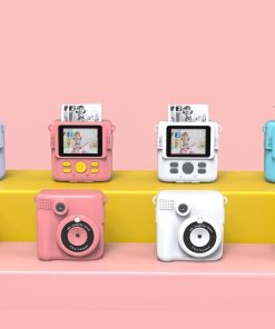 Alternative view of Children's HD Front And Rear Camera Mini Polaroid Camera