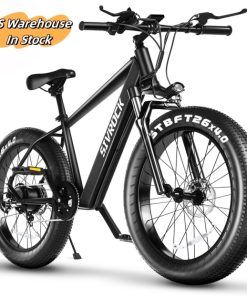 Professional Electric Bike For Adults, 26 X 4.0 Inches Fat Tire Electric Mountain Bicycle, 1000W Motor 48V 15Ah Ebike For Trail Riding, Excursion And Commute, UL And GCC Certified