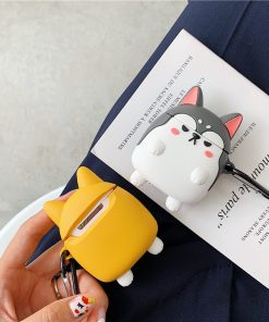 Alternative view of Compatible with Apple, Dog airpods case